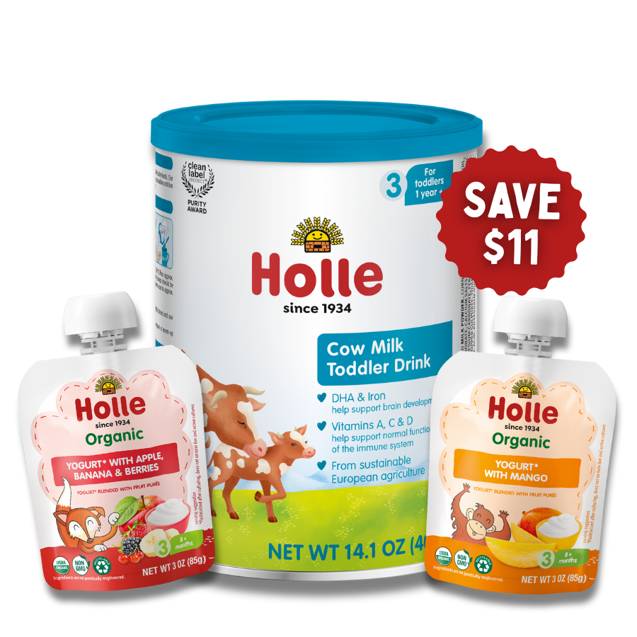 Strong Bones Bundle: Cow Milk, Mango Yogurt, Apple, Banana, Berries Yogurt